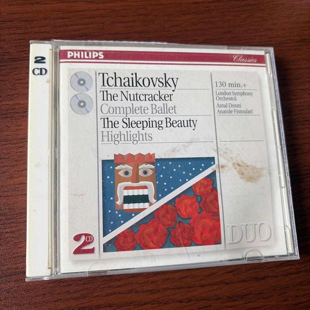 Tchaikovsky Nutcracker Complete / Sleeping Beauty Highlights 2 Disc CD Album